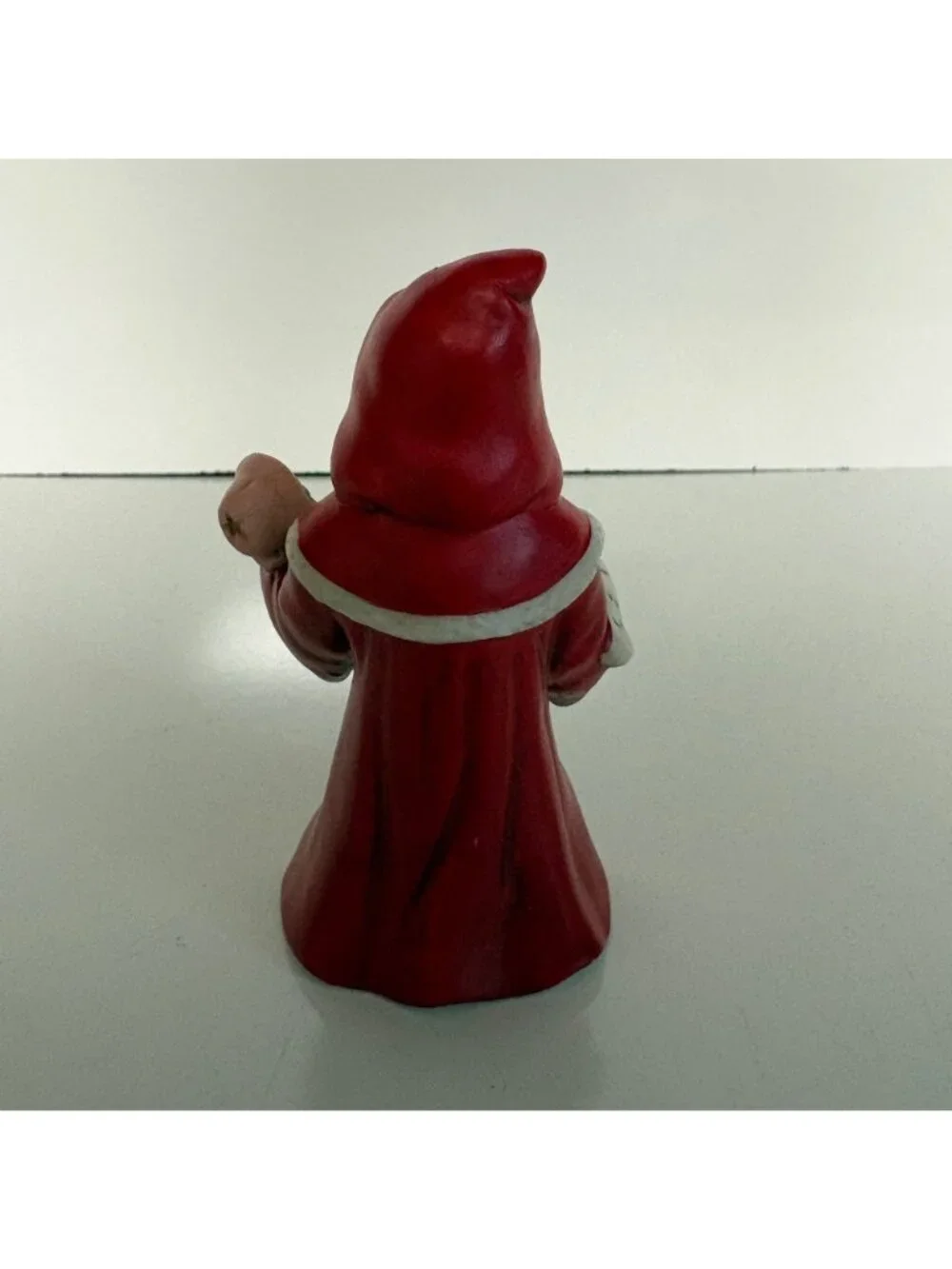 Homco Santa Claus Figurine Holding Doll #5610 Collectible Holiday Decor